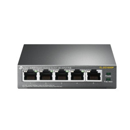 Switch Tp-Link Gigabit 5 Puertos 4 POE TL-SG1005P | InfoChen