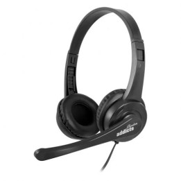 Auriculares + Microfono Ngs VOX505 USB Black | InfoChen Canarias