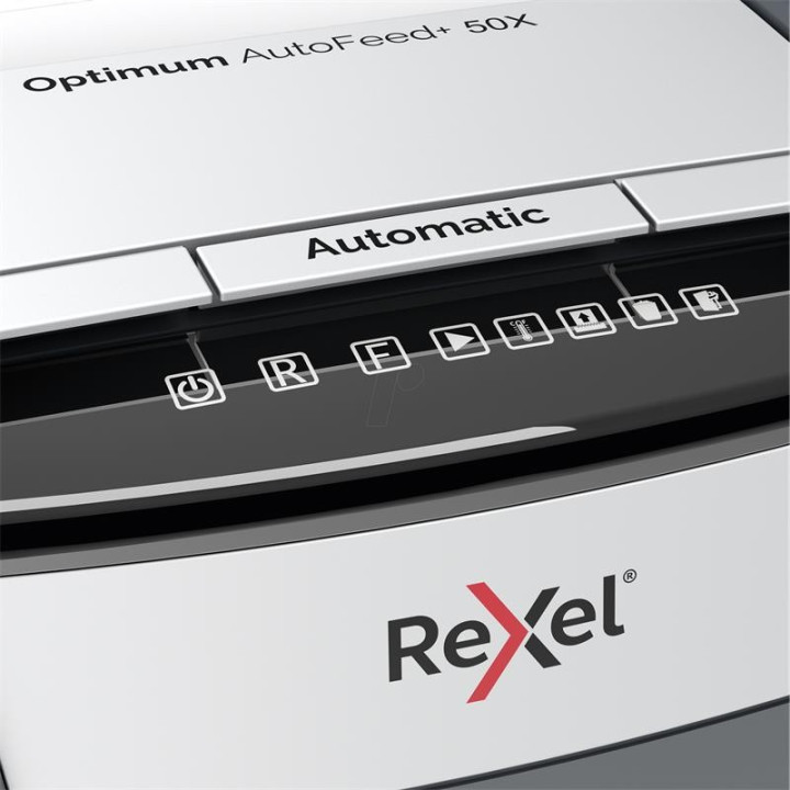 Destructora Rexel Optimum Autofeed+ 50X Automatica Confeti |