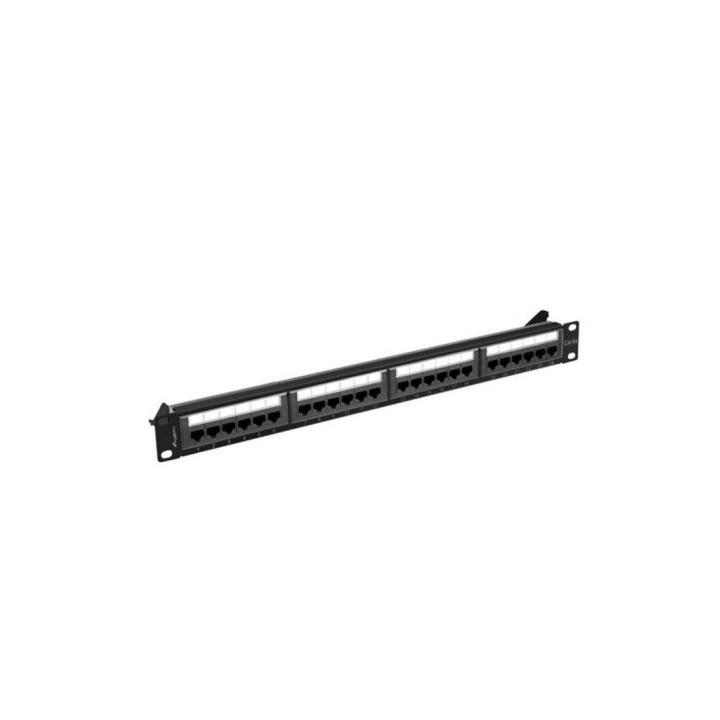 Patch Panel Lanberg 19 24 Puertos 1U Cat 6A Utp | InfoChen