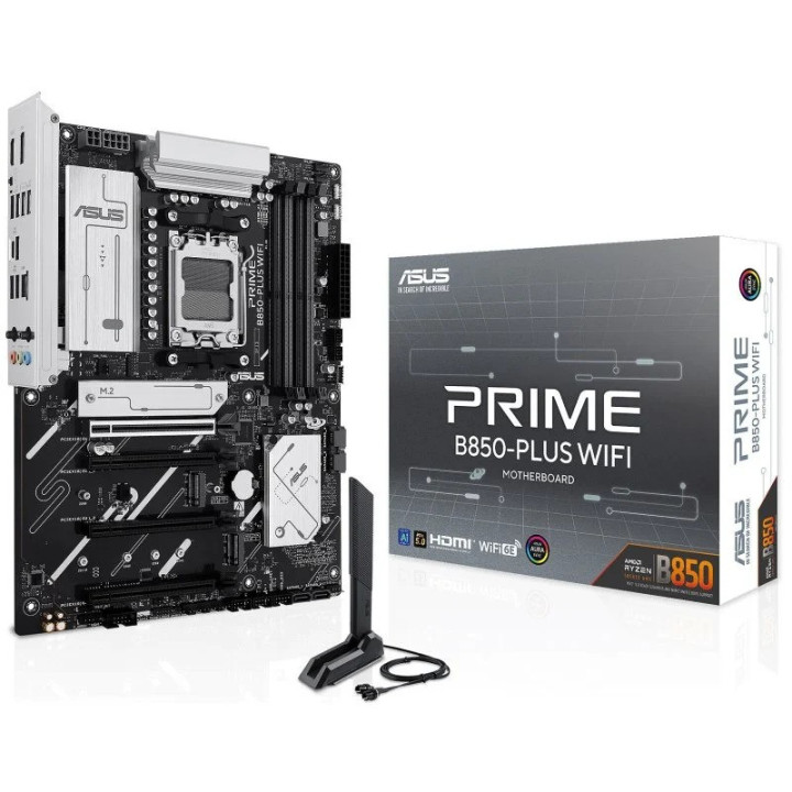 Placa Base Asus B850-PLUS WIFI AM5 DDR5 HDMI + DP | InfoChen