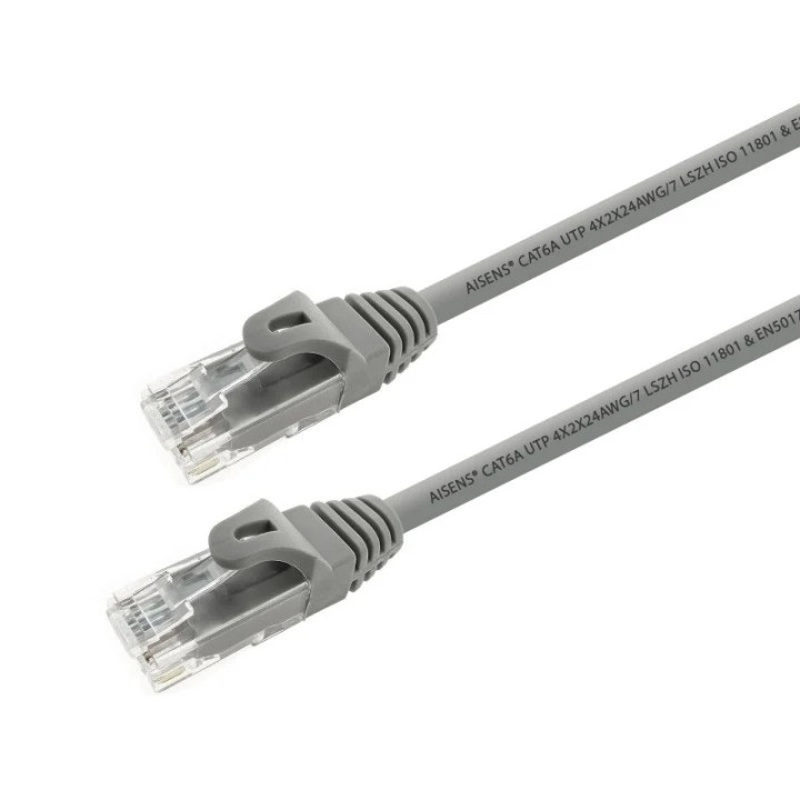 Cable De Red CAT6A Utp 10M Aisens Grey | InfoChen Canarias