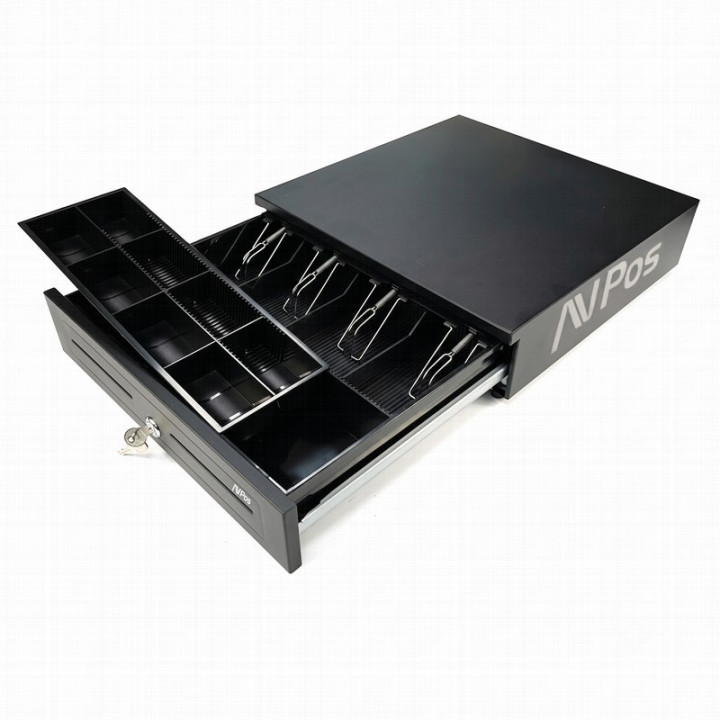 Cajon Portamonedas Avpos U285 41CM Acero Alta Resistencia Bandeja