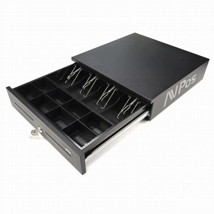 Cajon Portamonedas Avpos U285 41CM Acero Alta Resistencia Bandeja