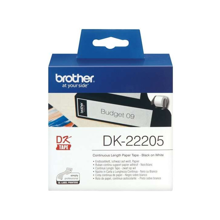 Etiquetas Brother DK22205 | InfoChen Canarias