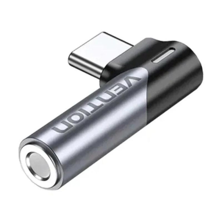 Adaptador Audio Vention USB-C/m - Jack 3.5MM/H Aluminio