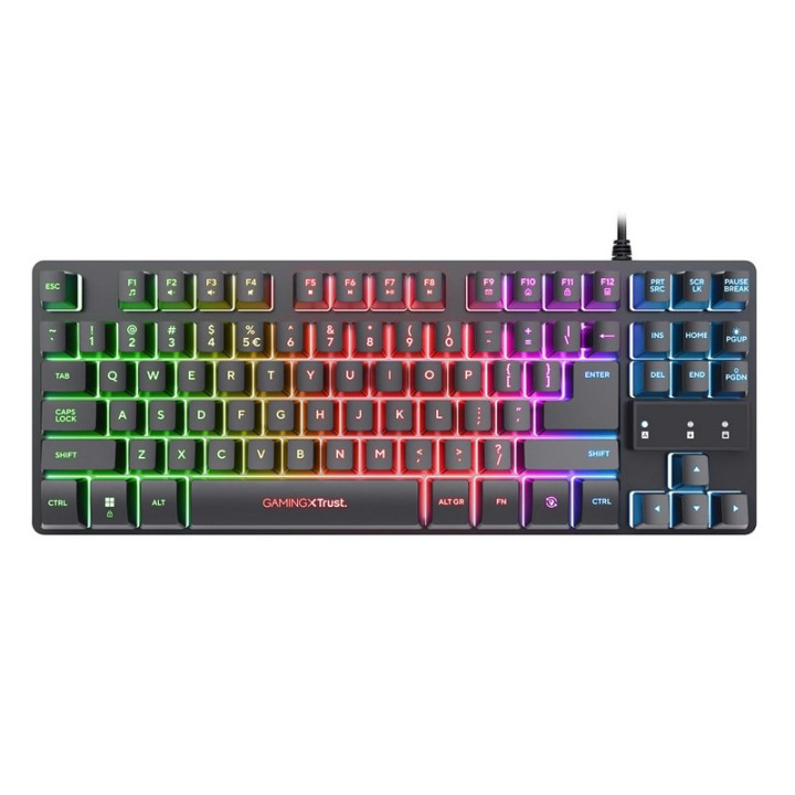 Teclado + Raton Trust Gxt 798 Gaming RGB USB Black | InfoChen