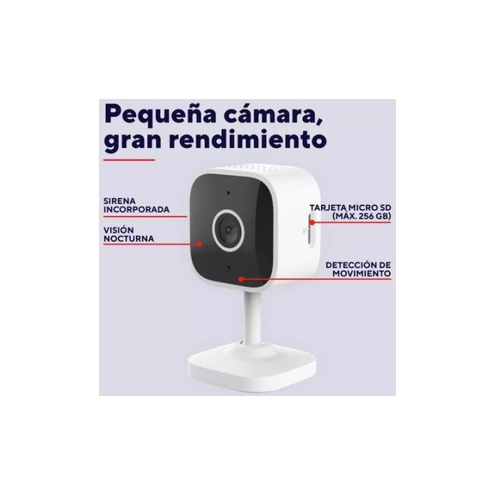 Cámara IP Trust IPCAM-2900 WIFI 2K Interior White | InfoChen