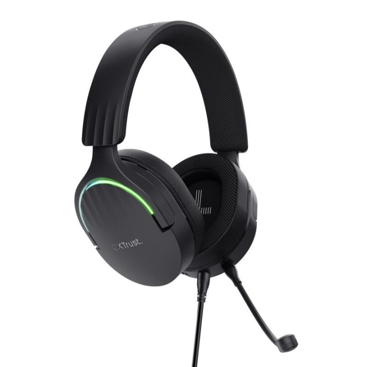 Auriculares + Microfono Trust Gaming RGB Gxt 490 Fayzo Headset