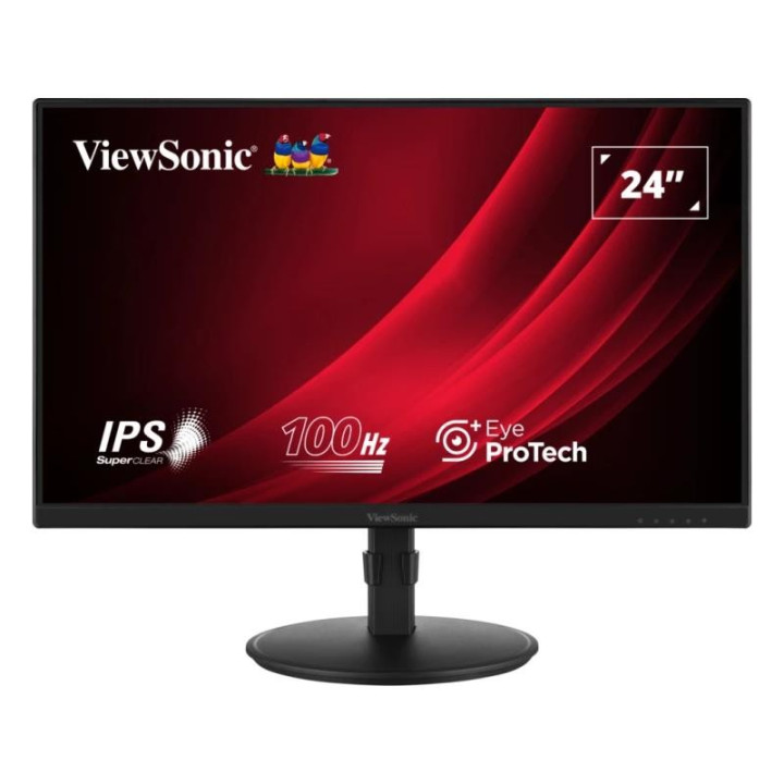 Monitor Viewsonic 24 100HZ Ergonomico HDMI DP VGA 3YR Gar |
