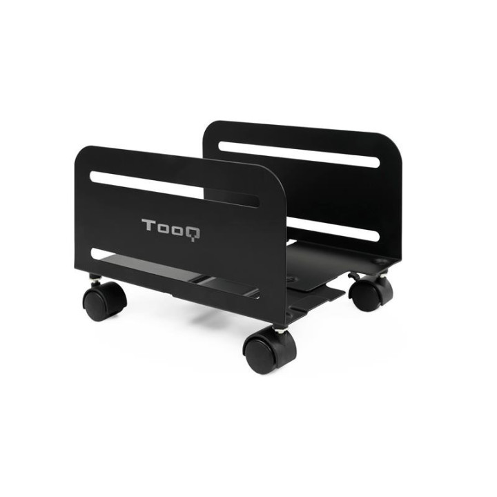 Soporte Suelo Con Ruedas Para CPU Tooq Black | InfoChen Canarias