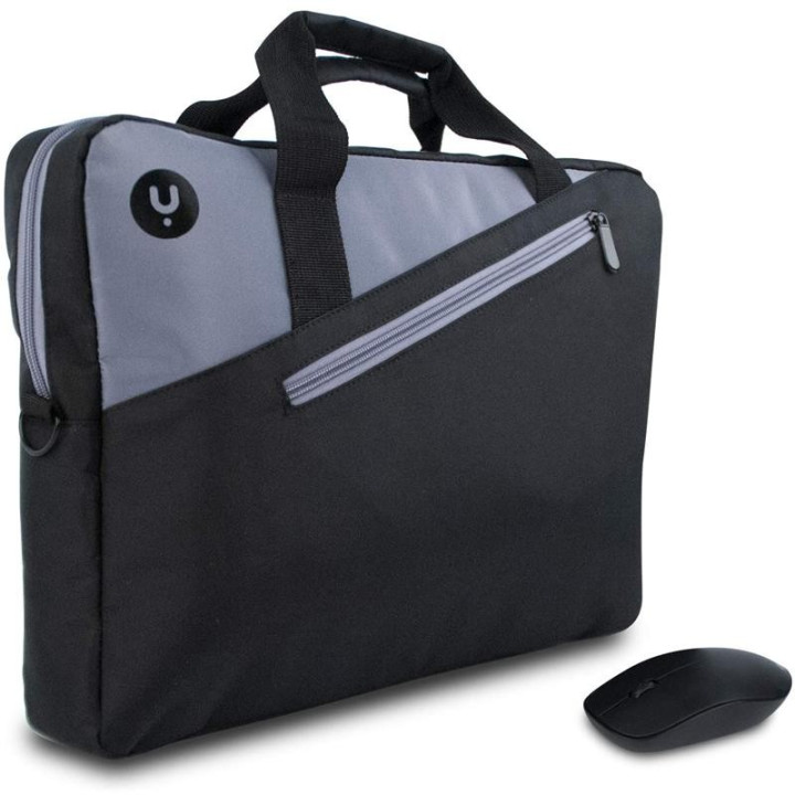 Maletin Ngs Monray Master 15,6 Black + Raton Wireless Black |