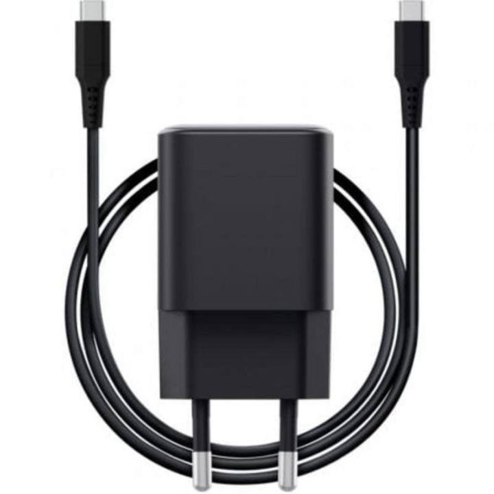 Cargador Gan Trust Maxo USB-C 65W + Cable USB-C 2M Black |
