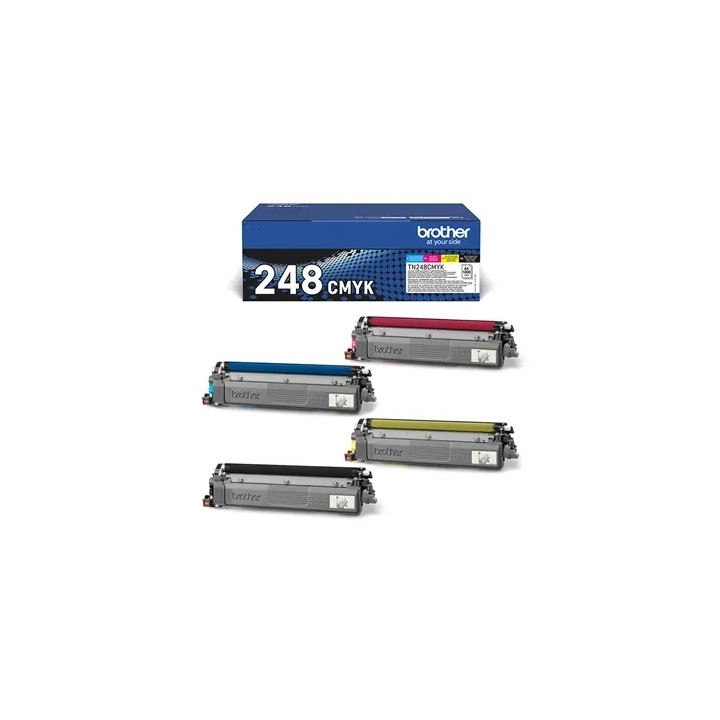 Toner Brother TN248 Pack 4 Colores | InfoChen Canarias