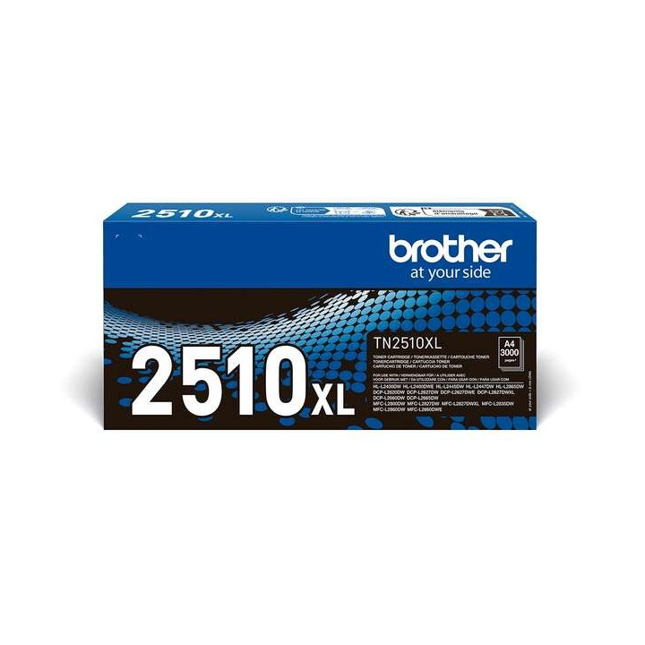 Toner Brother Black TN2510XL | InfoChen Canarias