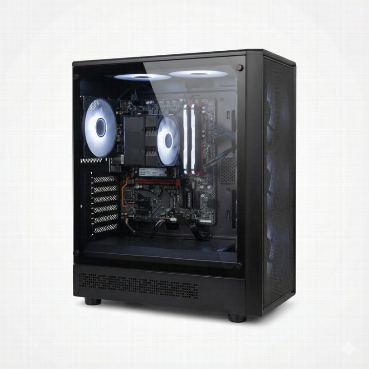 Ordenador Gaming Storm RGB I5 12400/16GB/SSD500 NVME/800W |