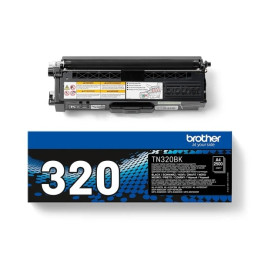 Toner Brother TN320BK Black | InfoChen Canarias