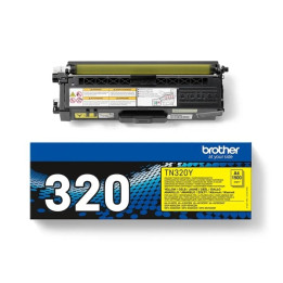 Toner Brother TN320Y Yellow | InfoChen Canarias