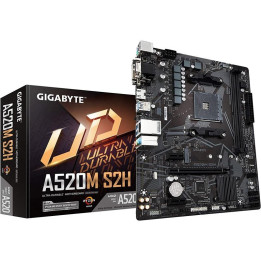 Placa Base Gigabyte GA-A520M-S2H AMD VGA + DVI + HDMI | InfoChen