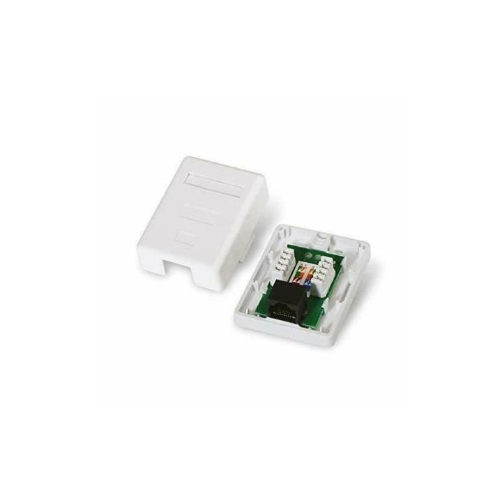 Roseta De Pared Aisens RJ45 CAT.6 Utp 1 Toma White | InfoChen