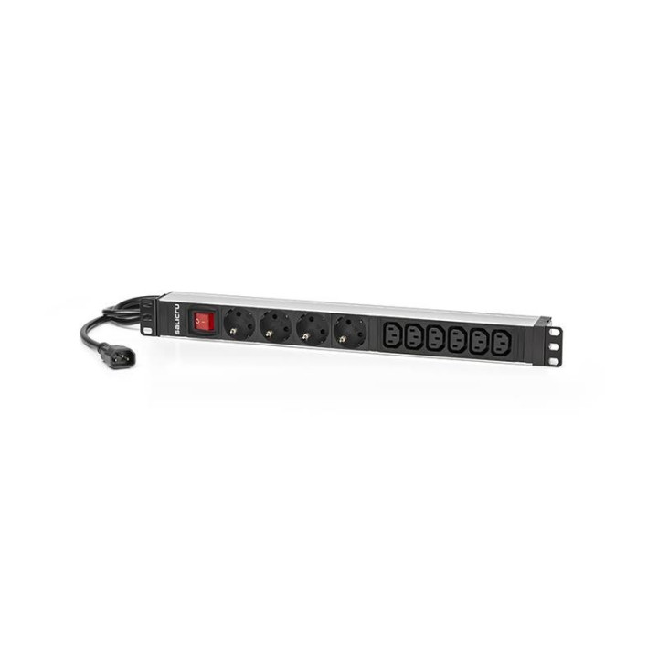 Pdu Tipo Regleta Salicru De 6 Tomas C13/C14 4 Tomas Sch/sch Con