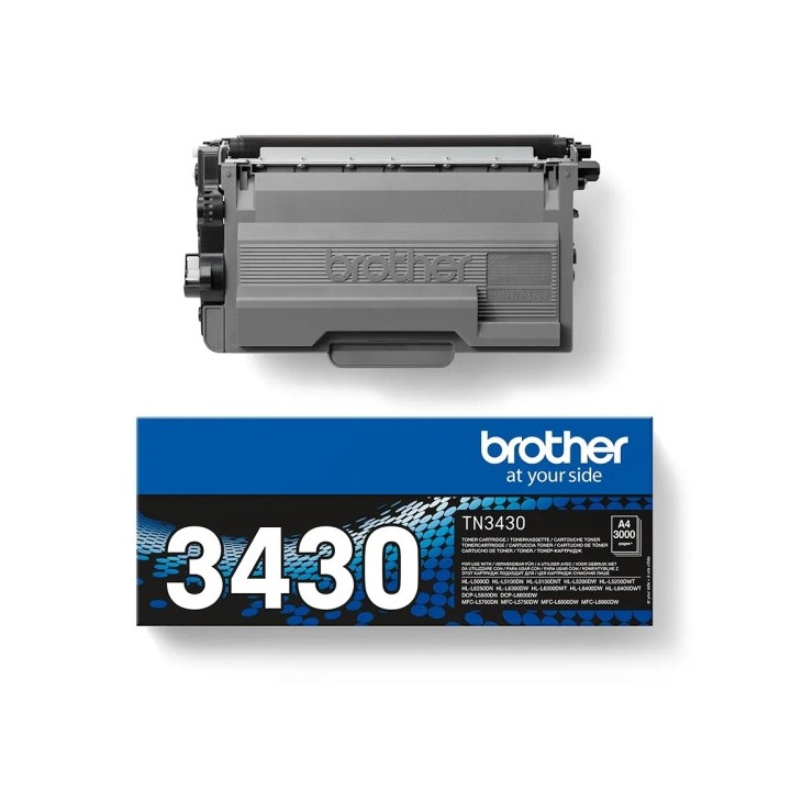Toner Brother TN3430 Black | InfoChen Canarias