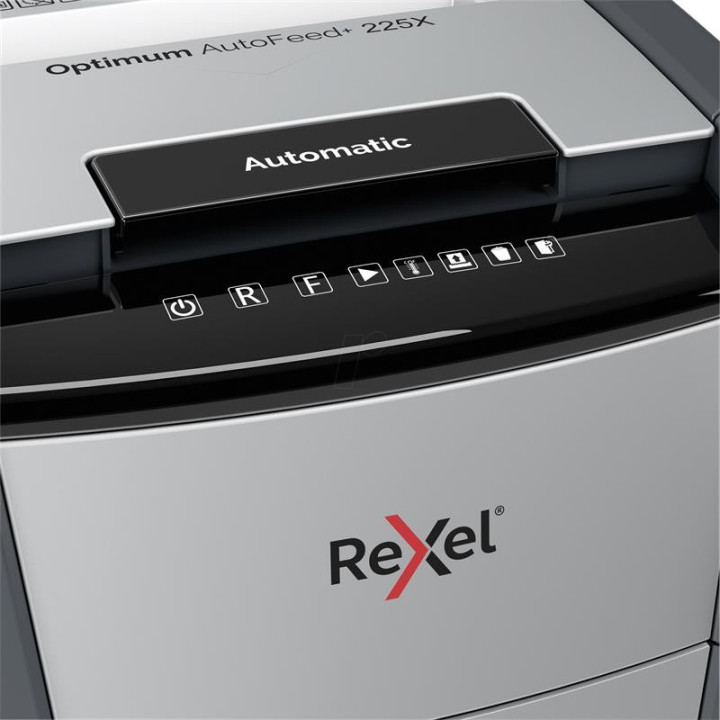 Destructora Rexel Optimum Autofeed+ 225X Automatica Confeti |