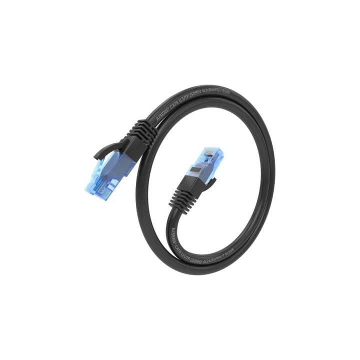 Cable De Red CAT.6 Utp 0.50M Aisens Black | InfoChen Canarias