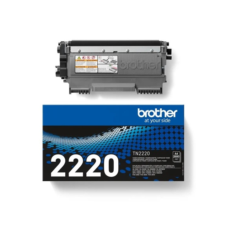 Toner Brother TN2220 Black | InfoChen Canarias