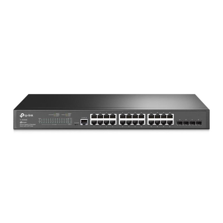 Switch Tp-Link Jetstream 24 Puertos + 4 Sfp TL-SG3428 Gestionable