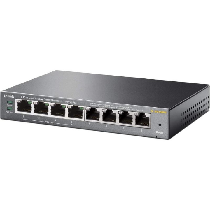 Switch Tp-Link Gigabit 8 Puertos TL-SG108PE Easy Smart