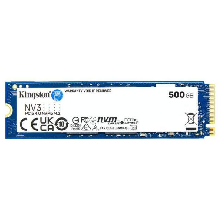 Disco Duro SSD Kingston NV3 500GB M2 NVME Pcie M.2 2280 |