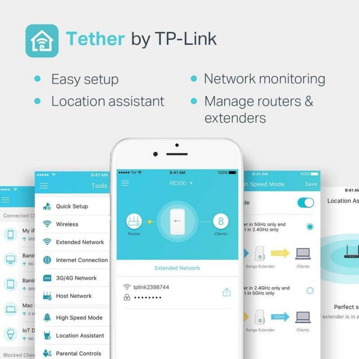 Wireless Repeater Tp-Link RE300 AC1200 | InfoChen Canarias