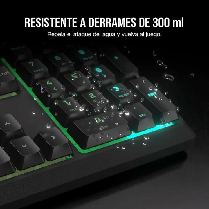 Teclado Gaming Corsair K55 USB Icue Black | InfoChen Canarias