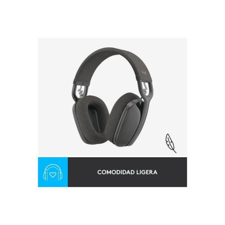 Auriculares + Microfono Logitech Zone Vibe 100 Bluetooth Black |