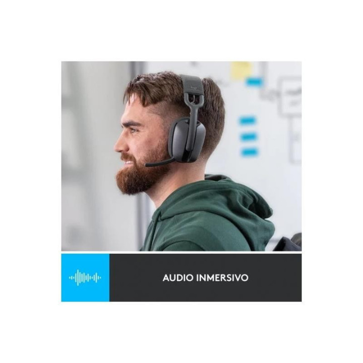 Auriculares + Microfono Logitech Zone Vibe 100 Bluetooth Black |