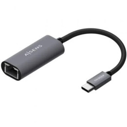 Adaptador Aisens USB-C A Ethernet Giga Grey | InfoChen Canarias