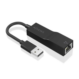Adaptador Aisens USB 3.0 A Ethernet Giga Black | InfoChen