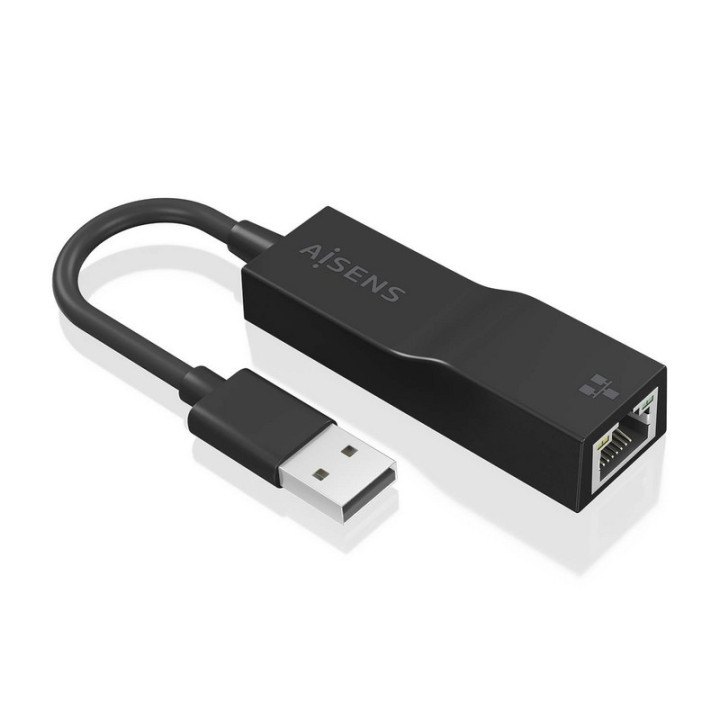 Adaptador Aisens USB 3.0 A Ethernet Giga Black | InfoChen