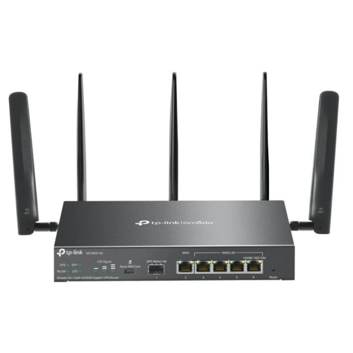 Router Tp-Link ER706W-4G Vpn 4G+ Lte WIFI 6 AX3000 | InfoChen