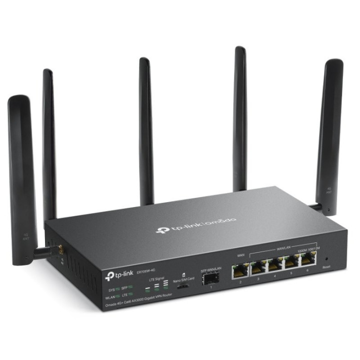 Router Tp-Link ER706W-4G Vpn 4G+ Lte WIFI 6 AX3000 | InfoChen