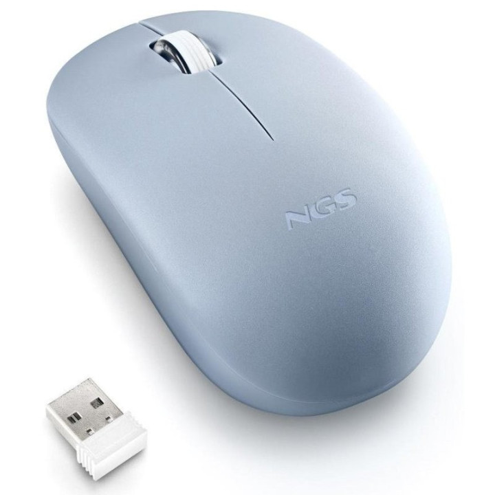 Raton Ngs Fog Pro Wireless Silent Blue | InfoChen Canarias