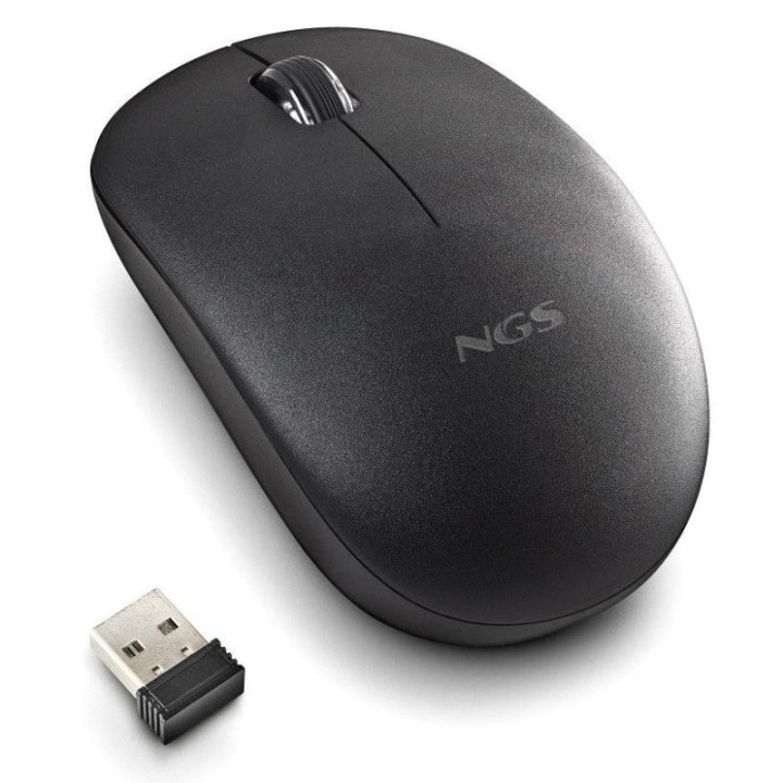 Raton Ngs Fog Pro Wireless Silent Black | InfoChen Canarias