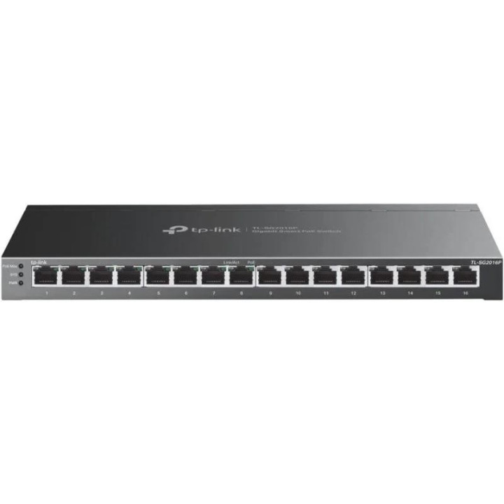 Switch Tp-Link TL-SG2016P Gigabit 16 Puertos 8P Poe+ Omada |