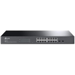 Switch Tp-Link Jetstream 16 Puertos Gigabit +2 Sfp Rack 19 |