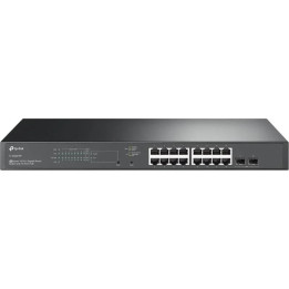 Switch Tp-Link Jetstream 18 Puertos Gigabit 16 Puertos Poe+ |