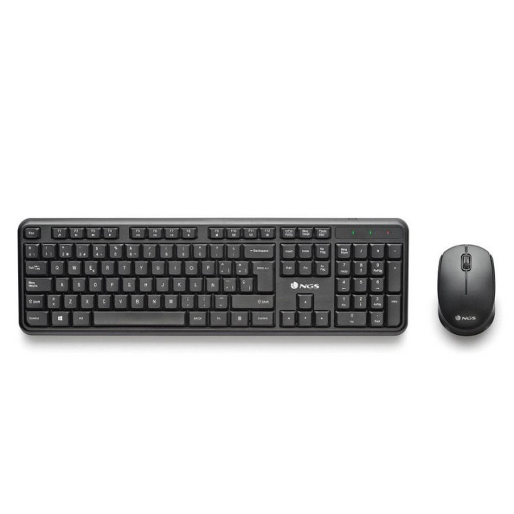 Teclado + Raton Ngs Harmony Wireless Multimedia Silent Black |