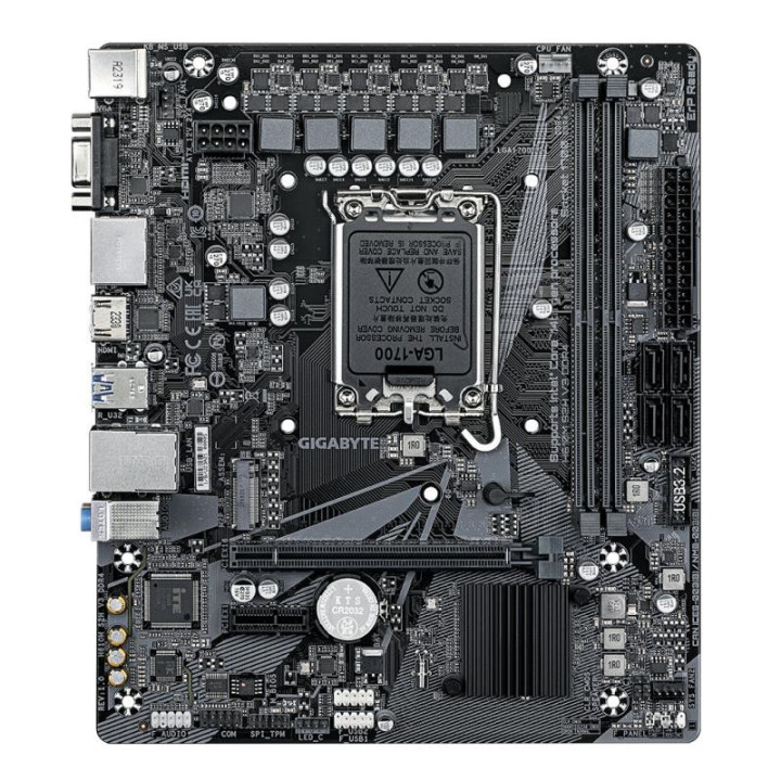 Placa Base Gigabyte GA-H610M-S2H DDR4 VGA + HDMI + DP | InfoChen