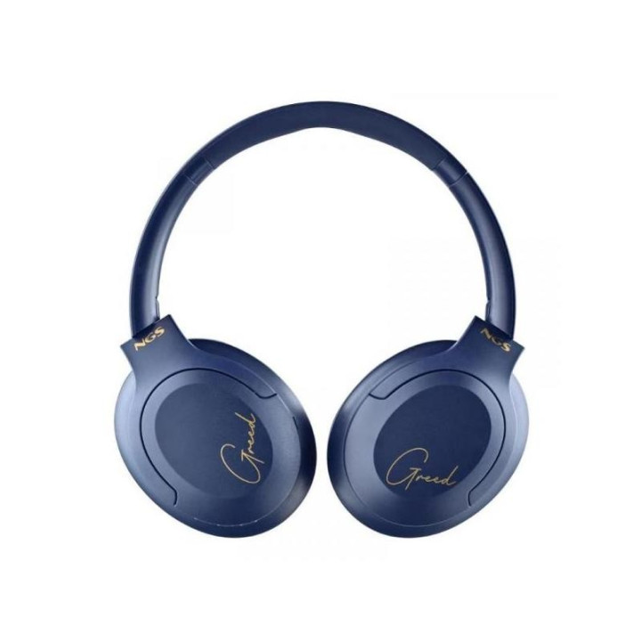 Auriculares Ngs Articagreed Wireless Bluetooth/microfono/aux Blue