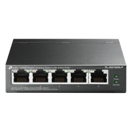 Switch Tp-Link Gigabit 5 Puertos 4 Poe+ TL-SG1005LP | InfoChen